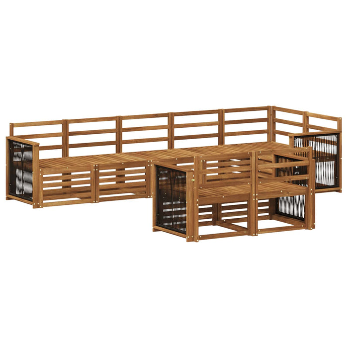 Seturi de canapele Lemn Solid de Acacia WALTI