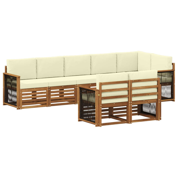 Seturi de canapele Lemn Solid de Acacia WALTI