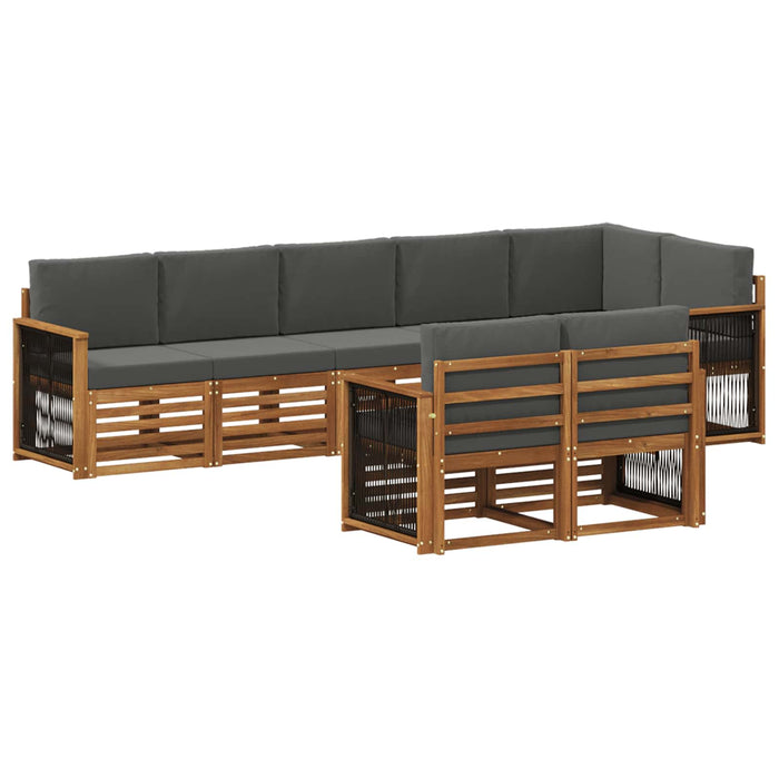 Seturi de canapele Lemn Solid de Acacia WALTI