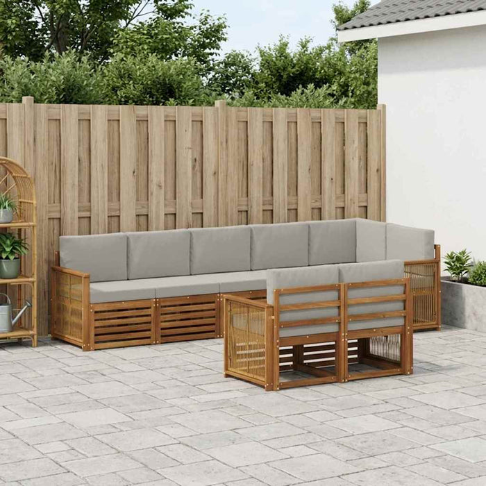 Seturi de canapele Lemn Solid de Acacia WALTI