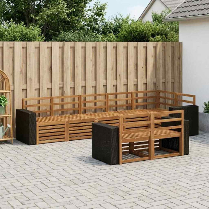 Seturi de canapele Lemn Solid de Acacia WALTI