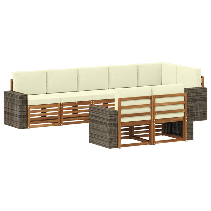 Seturi de canapele Lemn Solid de Acacia WALTI