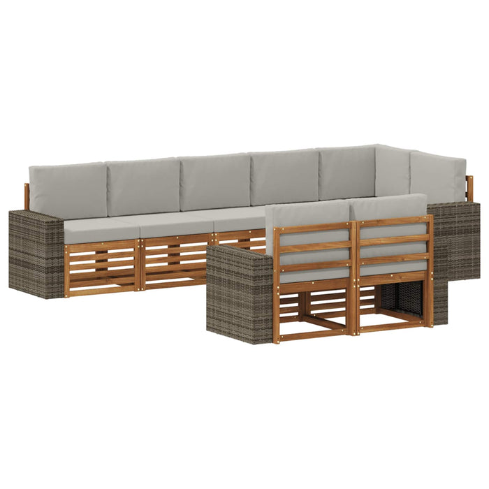 Seturi de canapele Lemn Solid de Acacia WALTI