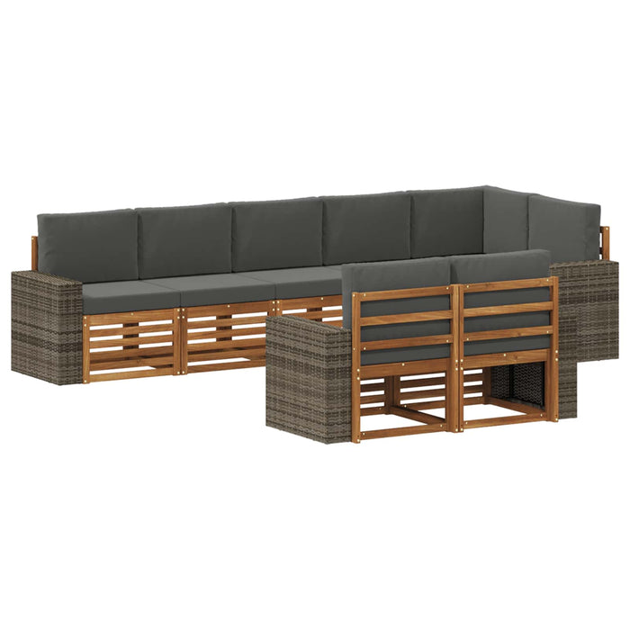 Seturi de canapele Lemn Solid de Acacia WALTI