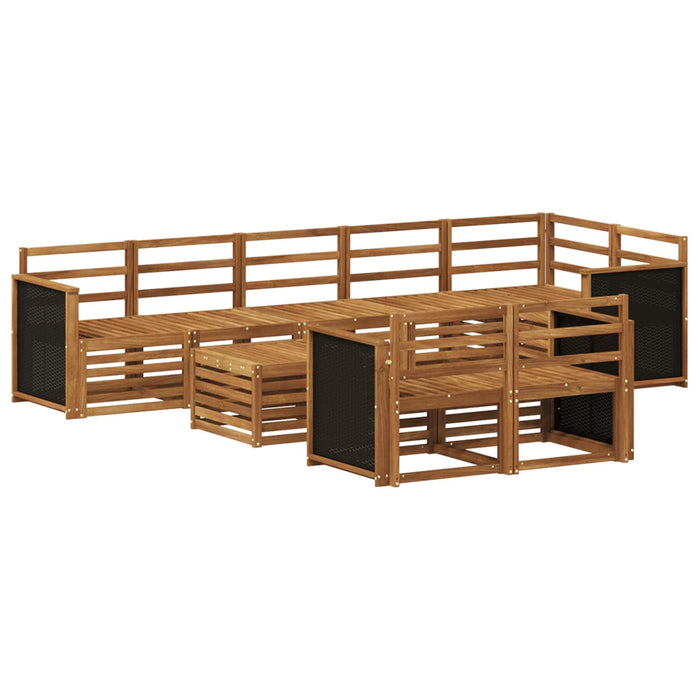 Seturi de canapele Lemn Solid de Acacia WALTI