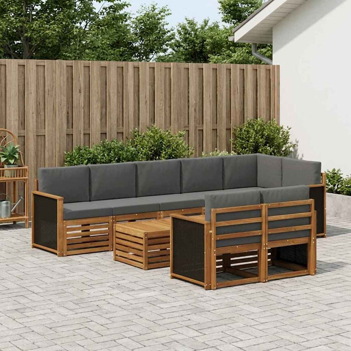 Seturi de canapele Lemn Solid de Acacia WALTI