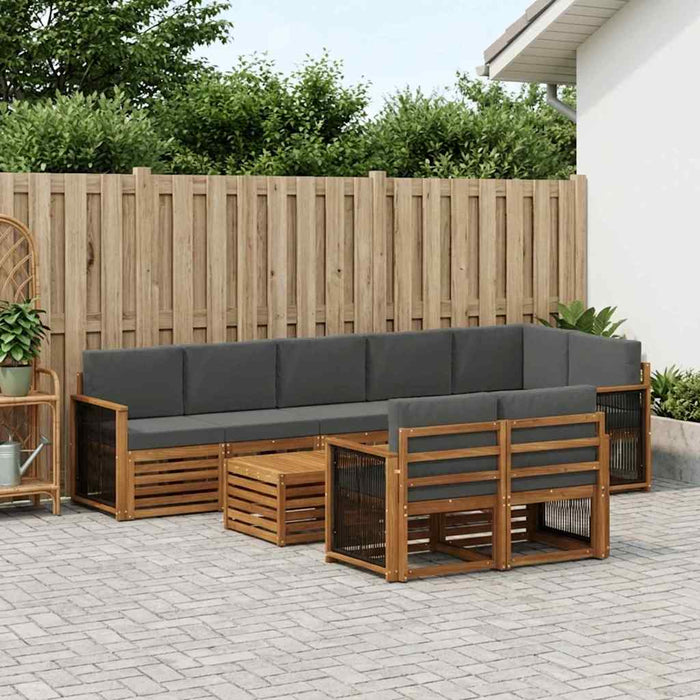 Seturi de canapele Lemn Solid de Acacia WALTI