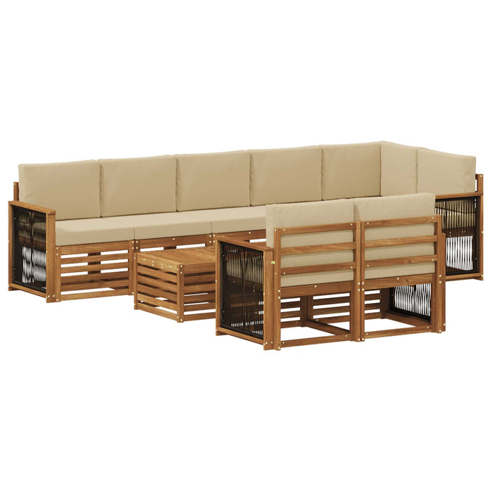 Seturi de canapele Lemn Solid de Acacia WALTI