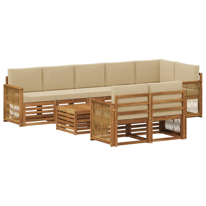 Seturi de canapele Lemn Solid de Acacia WALTI