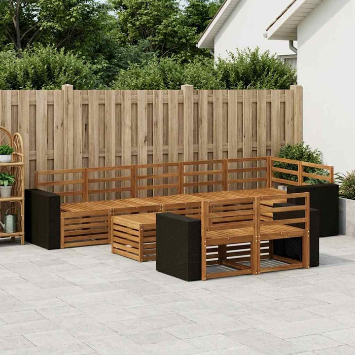 Seturi de canapele Lemn Solid de Acacia WALTI