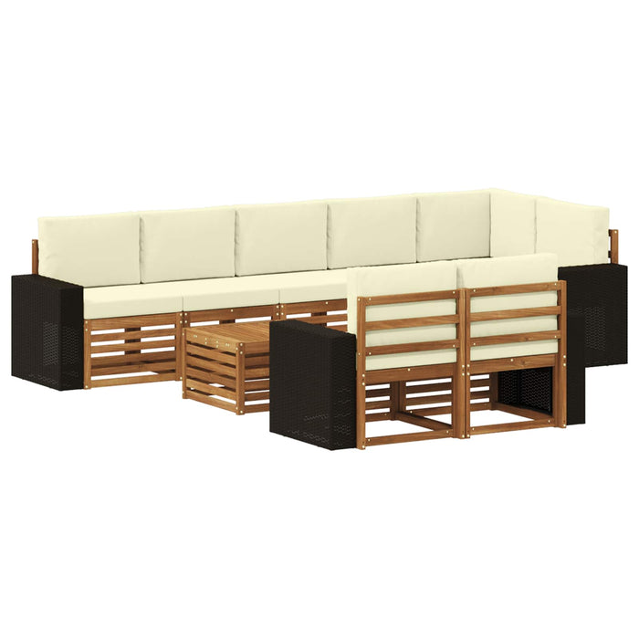 Seturi de canapele Lemn Solid de Acacia WALTI