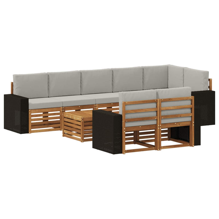 Seturi de canapele Lemn Solid de Acacia WALTI