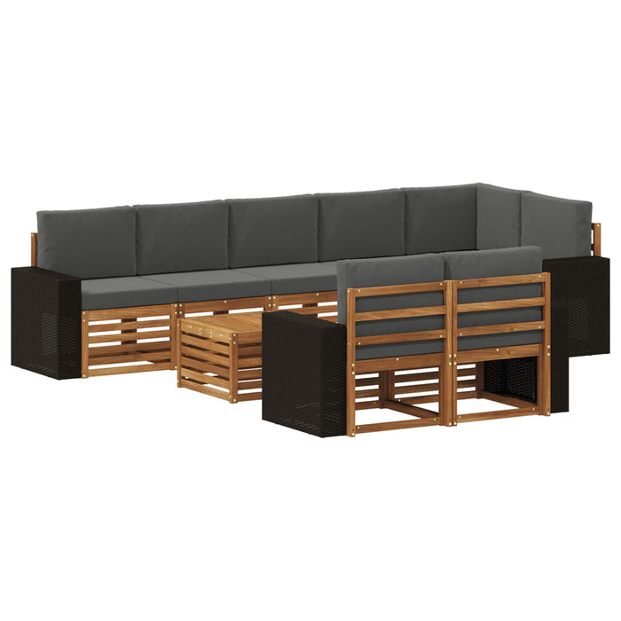 Seturi de canapele Lemn Solid de Acacia WALTI
