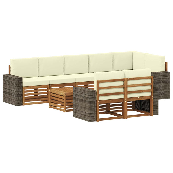 Seturi de canapele Lemn Solid de Acacia WALTI