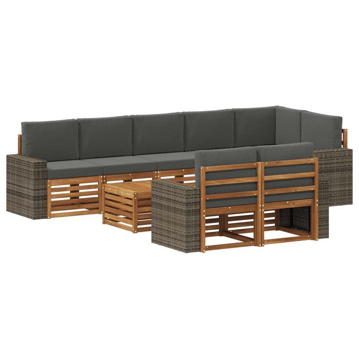 Seturi de canapele Lemn Solid de Acacia WALTI