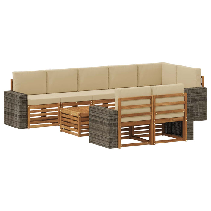 Seturi de canapele Lemn Solid de Acacia WALTI