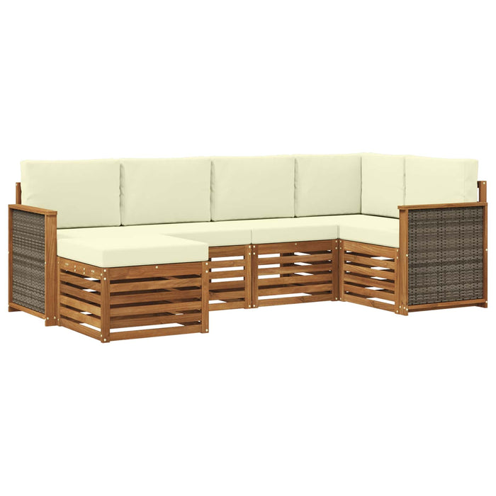 Set canapea sectională cu pernă 5 pcs WALTI