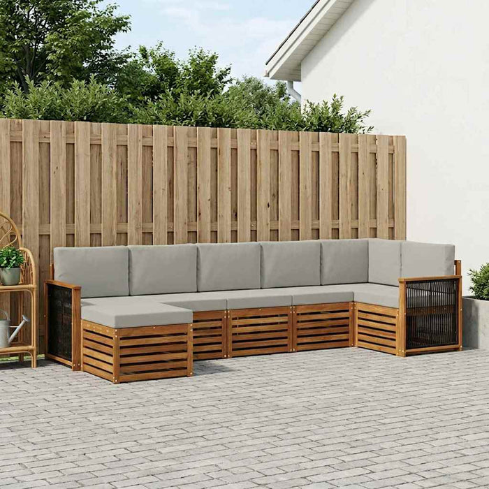 Set canapea sectională cu pernă 6 pcs WALTI