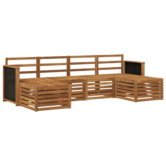 Seturi de canapele Lemn Solid de Acacia WALTI