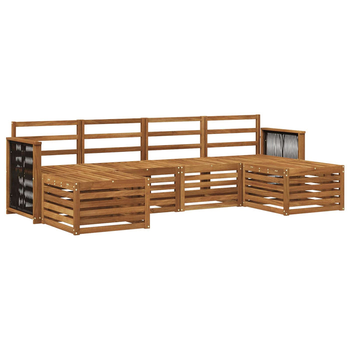 Seturi de canapele Lemn Solid de Acacia WALTI