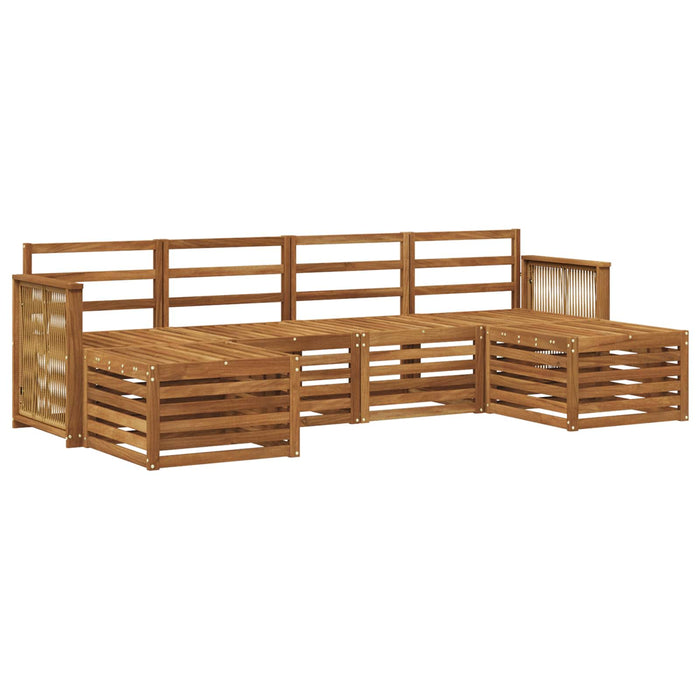 Seturi de canapele Lemn Solid de Acacia WALTI