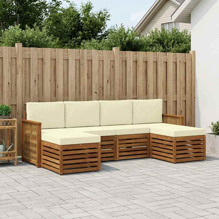 Seturi de canapele Lemn Solid de Acacia WALTI