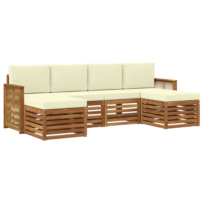 Seturi de canapele Lemn Solid de Acacia WALTI
