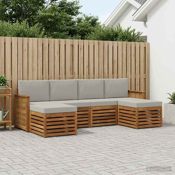 Seturi de canapele Lemn Solid de Acacia WALTI