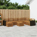 Set de canapele de exterior 9 pcs natural Lemn Solid de Acacia - WALTI WALTI