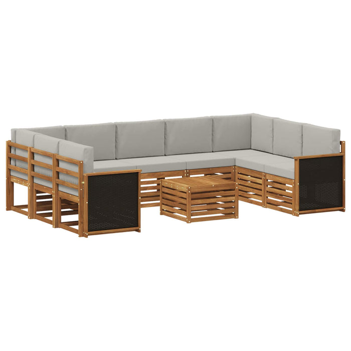 Seturi de canapele Lemn Solid de Acacia WALTI