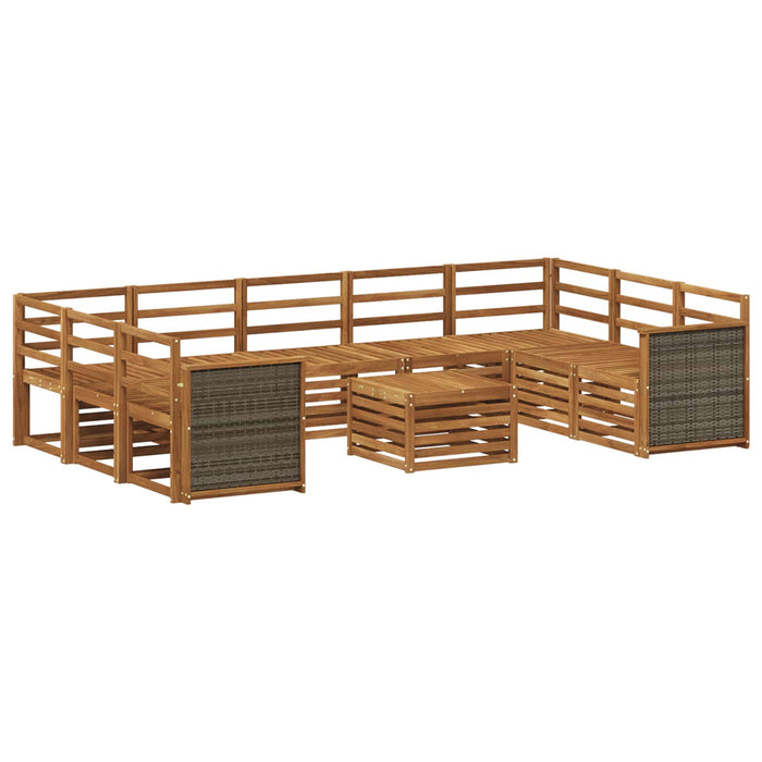 Seturi de canapele Lemn Solid de Acacia WALTI