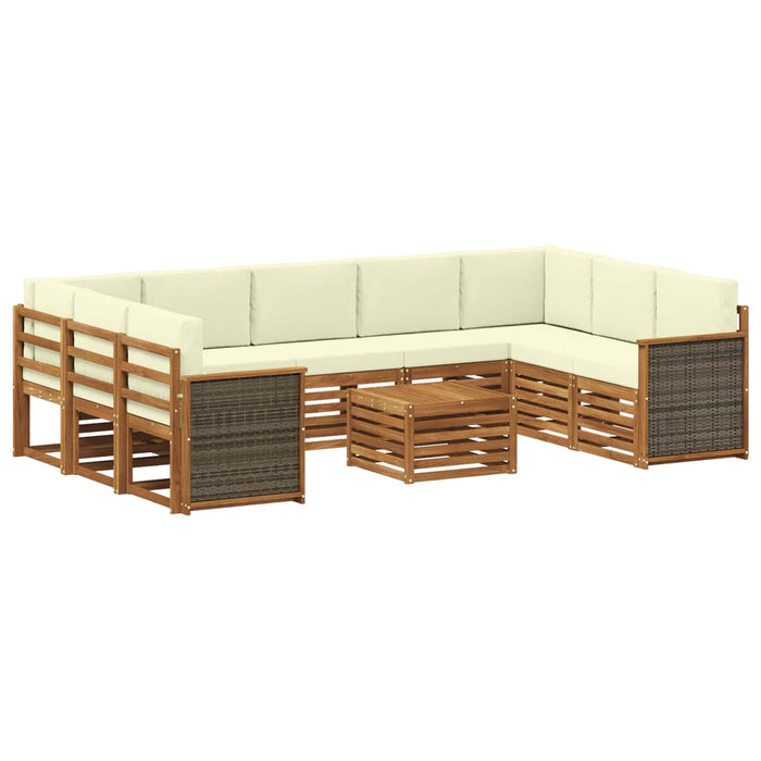 Seturi de canapele Lemn Solid de Acacia WALTI