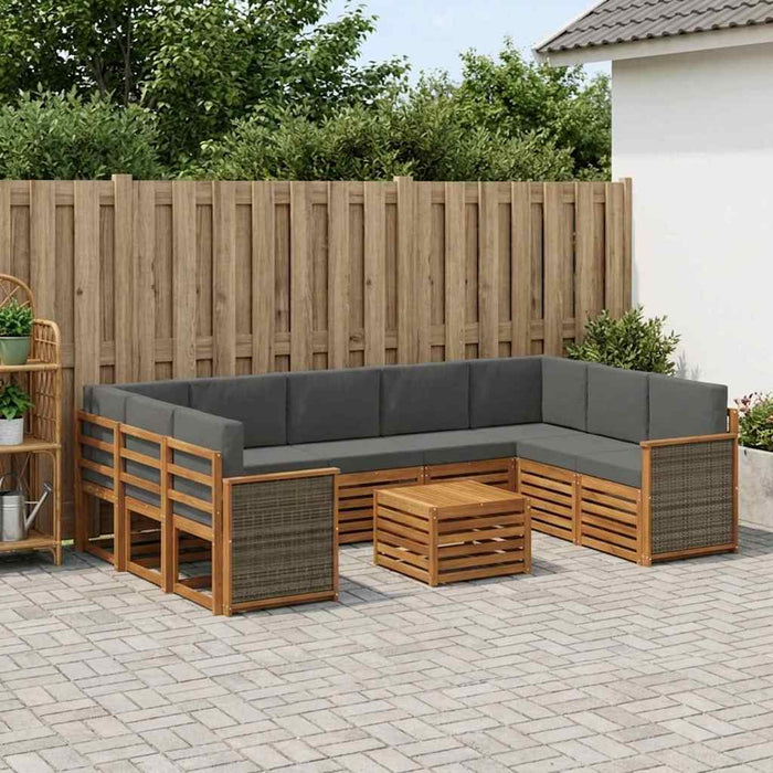 Seturi de canapele Lemn Solid de Acacia WALTI
