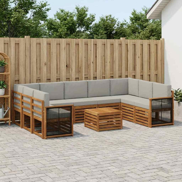 Seturi de canapele Lemn Solid de Acacia WALTI