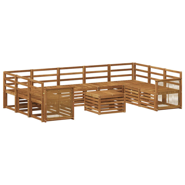 Seturi de canapele Lemn Solid de Acacia WALTI