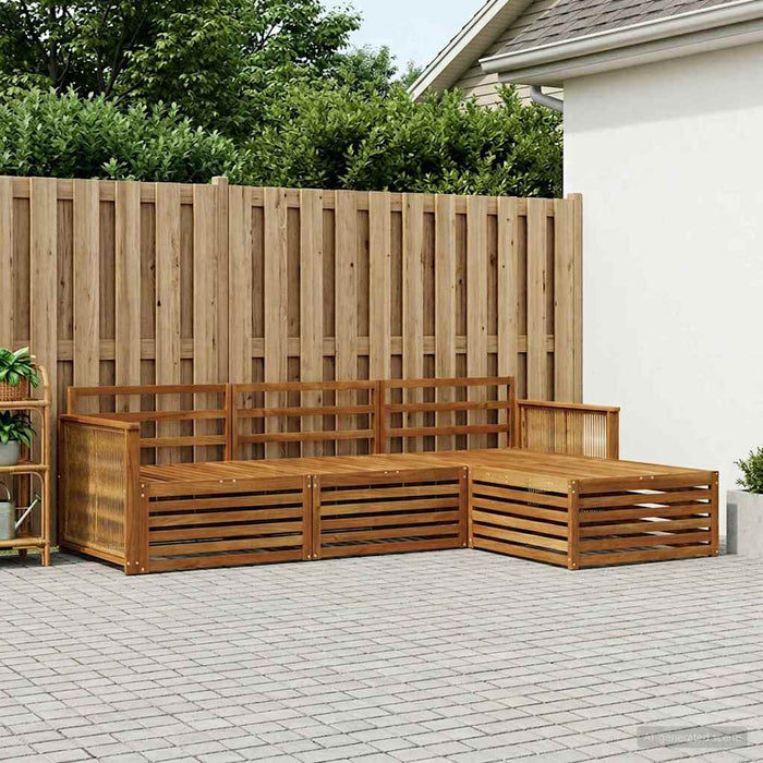 Set de canapele de exterior natural 249 x 162,5 x 73 cm WALTI