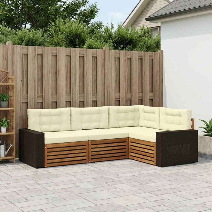 Set de canapele de exterior 4 pcs WALTI