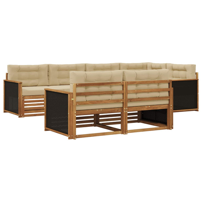 Set de canapele de exterior cu pernă 7 pcs - WALTI WALTI