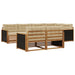 Set de canapele de exterior cu pernă 7 pcs - WALTI WALTI