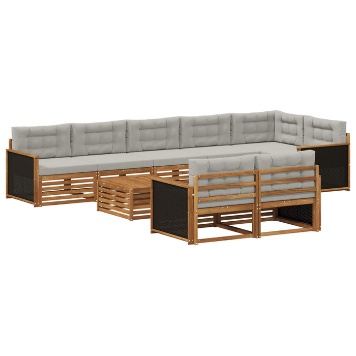 Set de canapele de exterior cu pernă 9 pcs WALTI