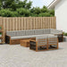 Set de canapele de exterior cu pernă 9 pcs - WALTI WALTI
