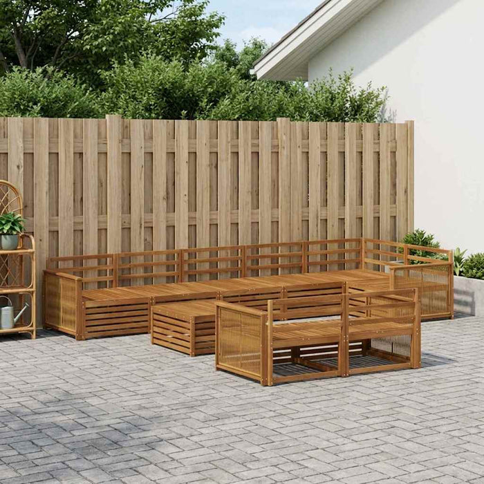 Set de canapele de exterior 9 pcs WALTI
