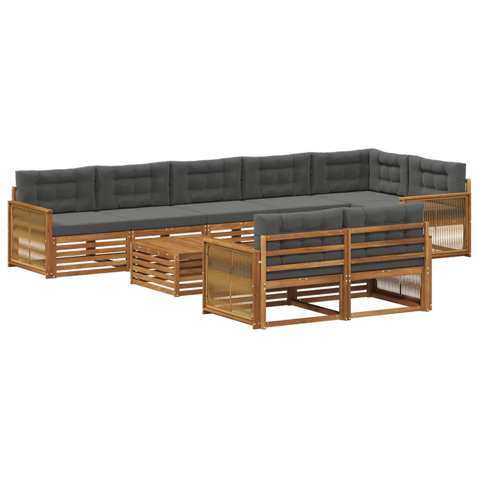 Set de canapele de exterior cu pernă 9 pcs WALTI