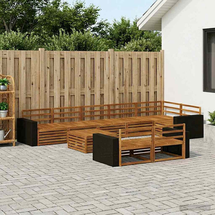 Set de canapele de exterior 9 pcs WALTI