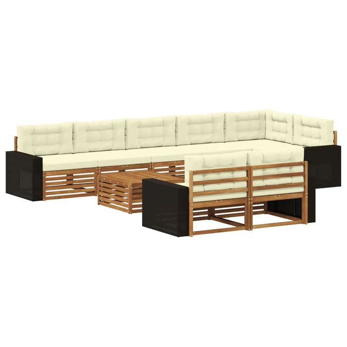 Set de canapele de exterior cu pernă 9 pcs WALTI