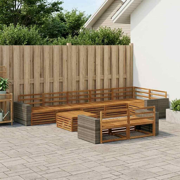 Set de canapele de exterior 9 pcs WALTI