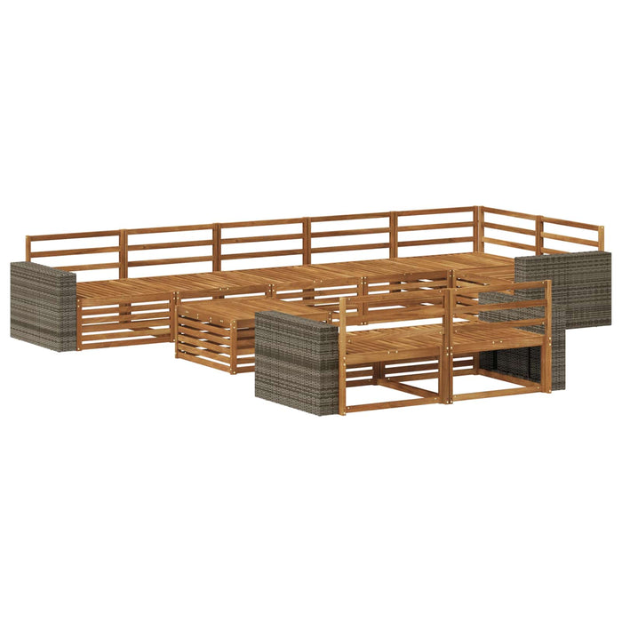 Set de canapele de exterior 9 pcs WALTI