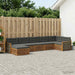 Set de canapele de exterior cu pernă 7 pcs Natural și Antracit - WALTI WALTI