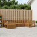 Set de canapele de exterior 6 pcs natural - WALTI WALTI