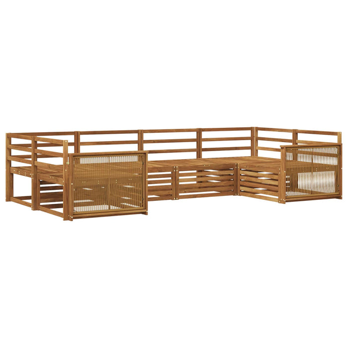 Set de canapele de exterior 6 pcs natural - WALTI WALTI